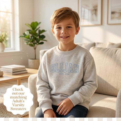 Custom Varsity Sweater - Youth