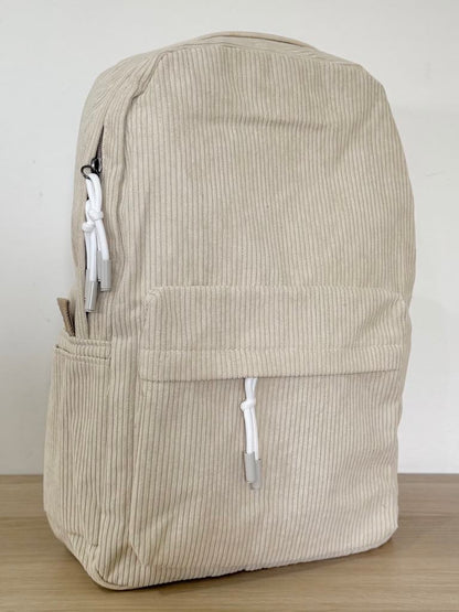 Corduroy Backpack - Natural