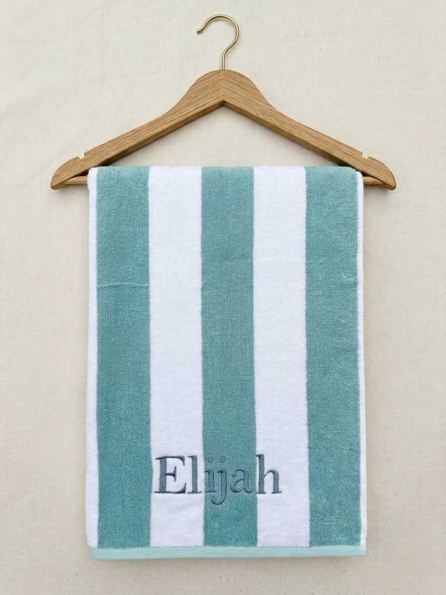 Custom Embroidered Beach Towel