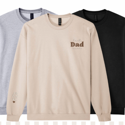 Best Ever Custom Embroidered Sweater