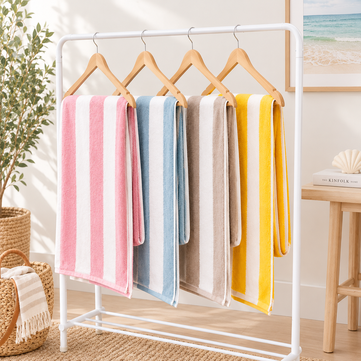 Custom Embroidered Beach Towel
