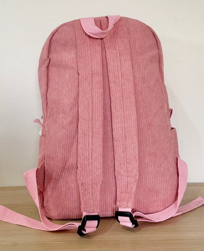 Corduroy Backpack - Dusty Pink