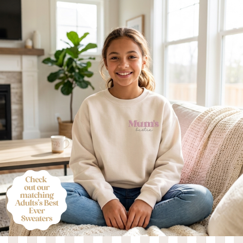 Custom Bestie Sweater - Youth